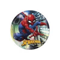Pratos do incrível Spiderman de 23 cm - 8 unidades