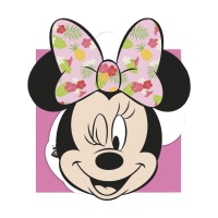 Convites Minnie Tropical - 6 peças