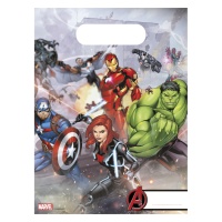 Sacolas dos Vingadores Poderosos - 6 unidades