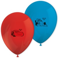 Balões de látex de Cars - Procos - 8 unidades