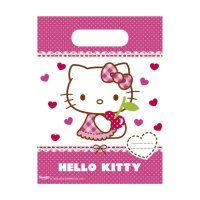 Sacos de Hello Kitty - 6 unidades