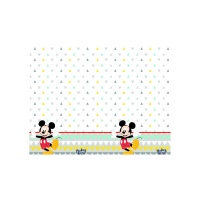 Toalha de mesa de Mickey Rainbow - 1,20 x 1,80 m