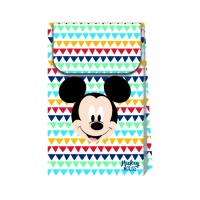 Sacos de papel Mickey Rainbow - 6 pcs.