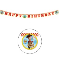 Grinalda Happy Birthday de Toy Story 4 - 2,00 m