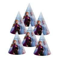 Chapéus de Frozen II - 6 unidades