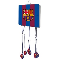 Piñata quadrada blaugrana do FC Barcelona 40 x 40 cm