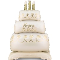 Balão em formato de bolo 