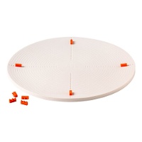 Placa de silicone para base giratória elétrica