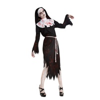 Fato de freira zombie