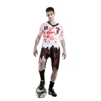 Disfarce de Jogador de futebol zombie