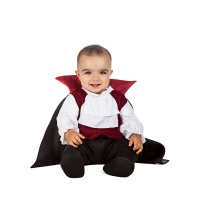 Fato de vampiro Senhor da noite para bebé