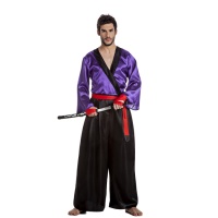 Fato de guerreiro samurai para homem