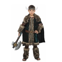 Fato de viking escandinavo para menino