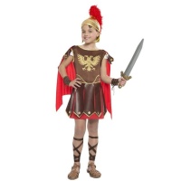 Fato romano de águia dourada para criança