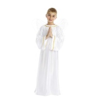 Disfarce de anjo com asas infantil