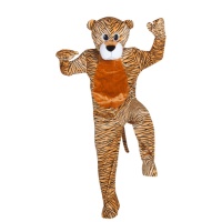 Fato de tigre sem cabeça para adulto