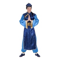 Traje Oriental Azul para homem