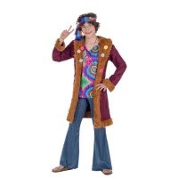 Traje Hippie com Casaco para homem