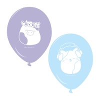 Balões de látex Squishmallows - 8 unidades