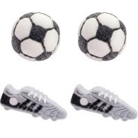 Marshmallows de futebol - 12 unidades