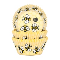 Cápsulas de cupcake abelha bebé - Casa da Marie - 50 unid.