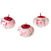 Velas com olhos flutuantes de 4 cm - 25 peças