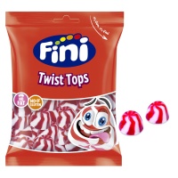 Beijinhos de morango torcidos - Fini - 90 gr