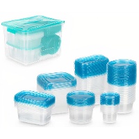 Tuppers de vários tamanhos - 50 unidades