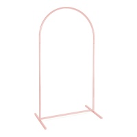1,50 x 0,80 m moldura cor-de-rosa