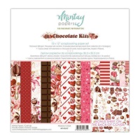 Kit de papéis de scrapcooking de Chocolate Kiss - Mintay papers