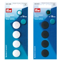 Botões reversíveis de plástico 1,9 cm - Prym - 4 unidades