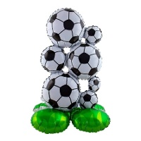 Balão de bolas de futebol com base de 53 x 77 cm