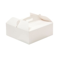 Caixa de 31 x 31 x 12 cm para bolo quadrado