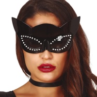 Óculos de mulher gato preto