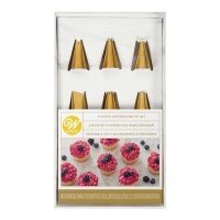 Kit de bicos de decoração e sacos de pasteleiro - Wilton - 17 peças