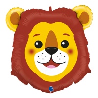 Balão de leão de cabeça de 74 cm - Grabo