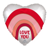 Balão do Coração Love You Heart 45 cm - Anagrama