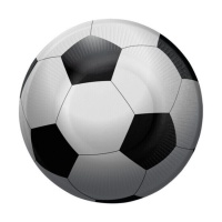 Pratos de futebol 17,4 cm - 8 unid.