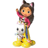 Balão A Casa de Gabby Musical com Base de 76 x 47,5 cm