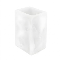 Suporte para escova de dentes em mármore translúcido - 1 unid.