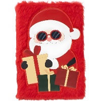 Caderno do Papai Noel de 21 x 15 cm
