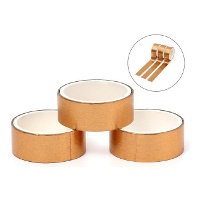 Metallic washi tape 3 m - 3 unidades