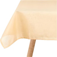Toalha de mesa em poliéster 1,40 x 1,40 m - 1 peça