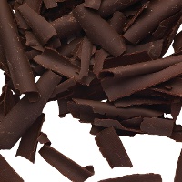 Raspas de chocolate preto 2,5 kg - Dekora