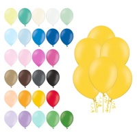 Balões de látex pastel de 30 cm - 10 unidades - PartyDeco