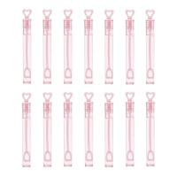 Frascos Bolhas sabão cor-de-rosa - 48 unidades