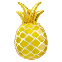 Balão XL Tropical Ananás Silhueta 48 x 67 cm - PartyDeco