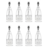 Frasco de bolas de sabão em forma de garrafa de champanhe - 24 unidades