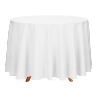 Toalha de mesa de tecido branco de 3,00 m