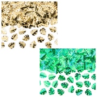 Confettis de folhas metalizadas 15 g